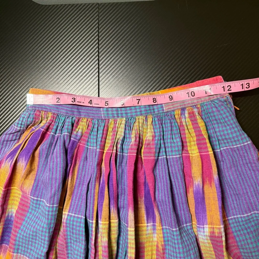 ✨ Vintage Joseph Studio 2-Piece Set Artsy Plaid Top & Midi Skirt Size M 🎨 - Picture 14 of 15